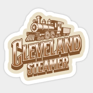 Cleveland Steamer Sticker